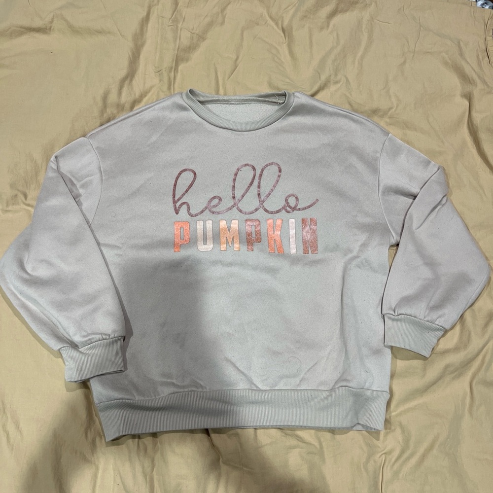 SHEIN Cream Cozy Sweatshirt